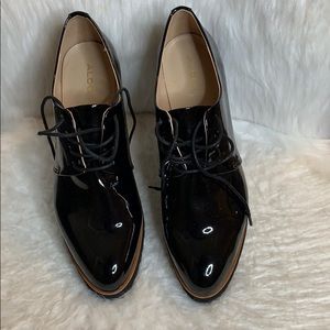 Aldo Patent leather Platform Shoes